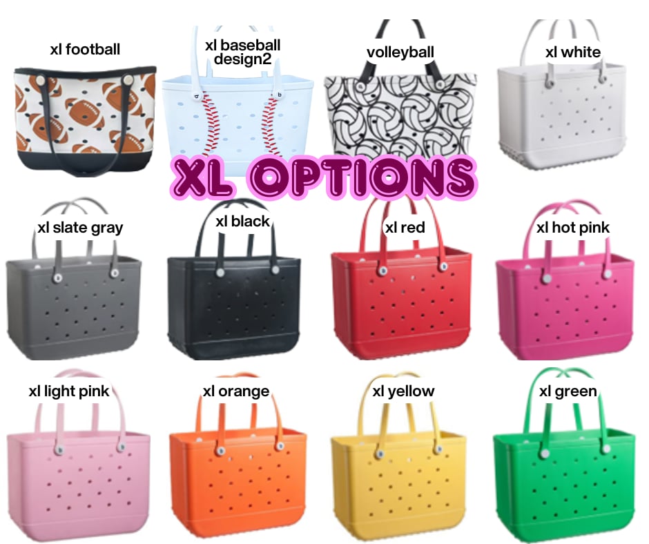 PREORDER: XL EVA CUSTOM TOTE BAG 11.24.25