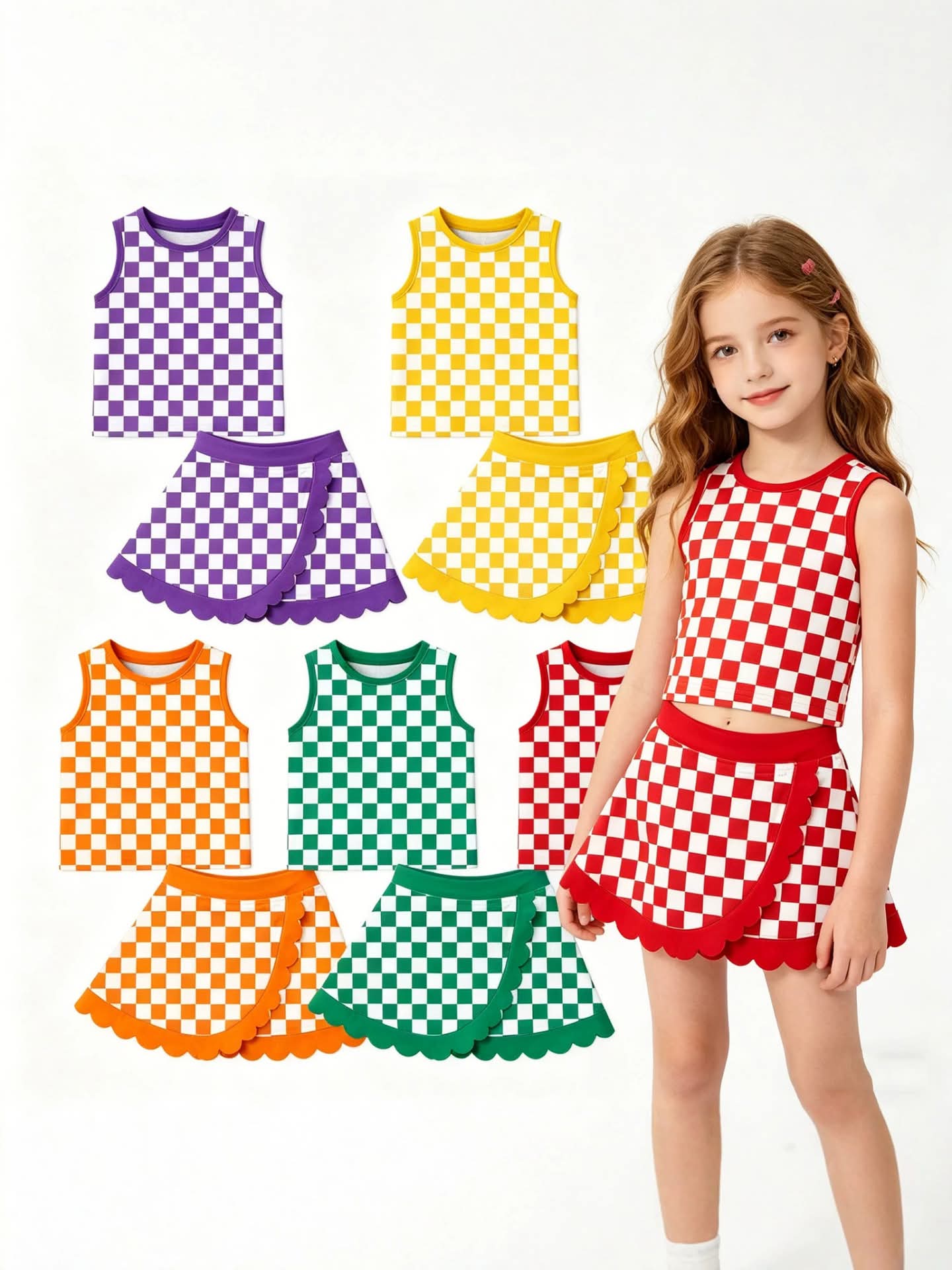 Preorder: Custom Logo Girls Athletic Set