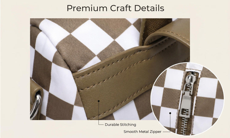 PREORDER: The Camden Check Backpack RERUN 8.10.26