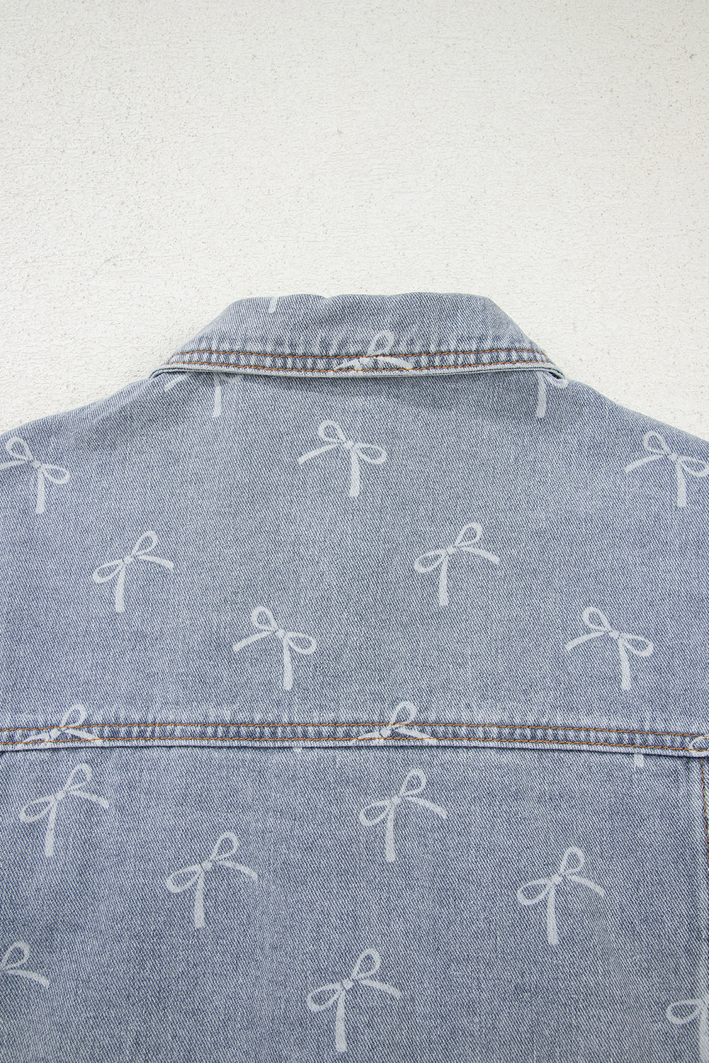 PREORDER: Amora Denim bow jacket 10.13.25
