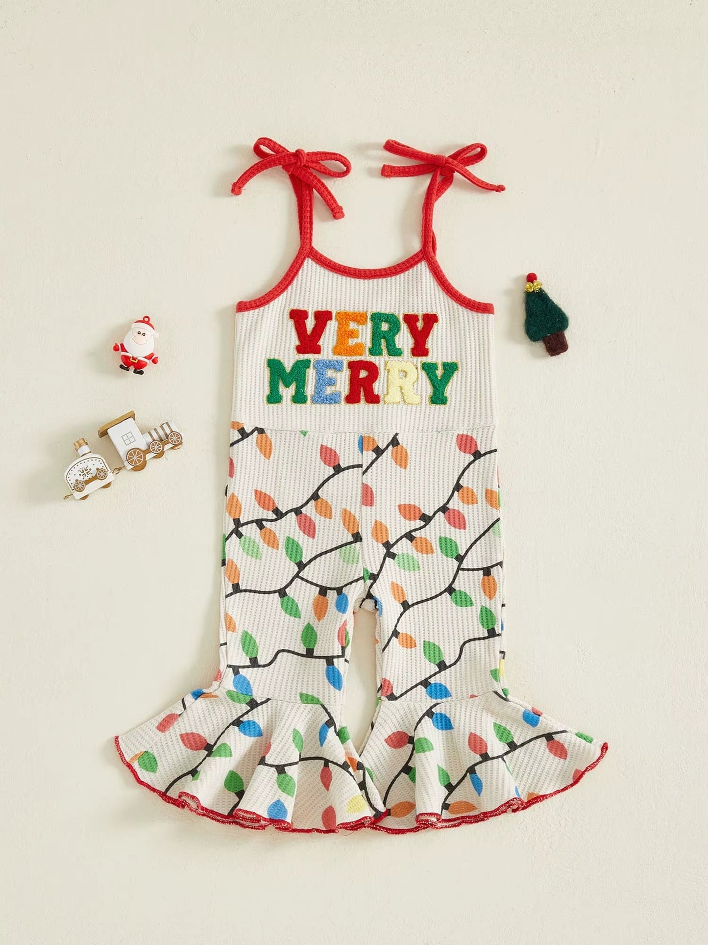 PREORDER: Kids Holiday Romper  10.13.25