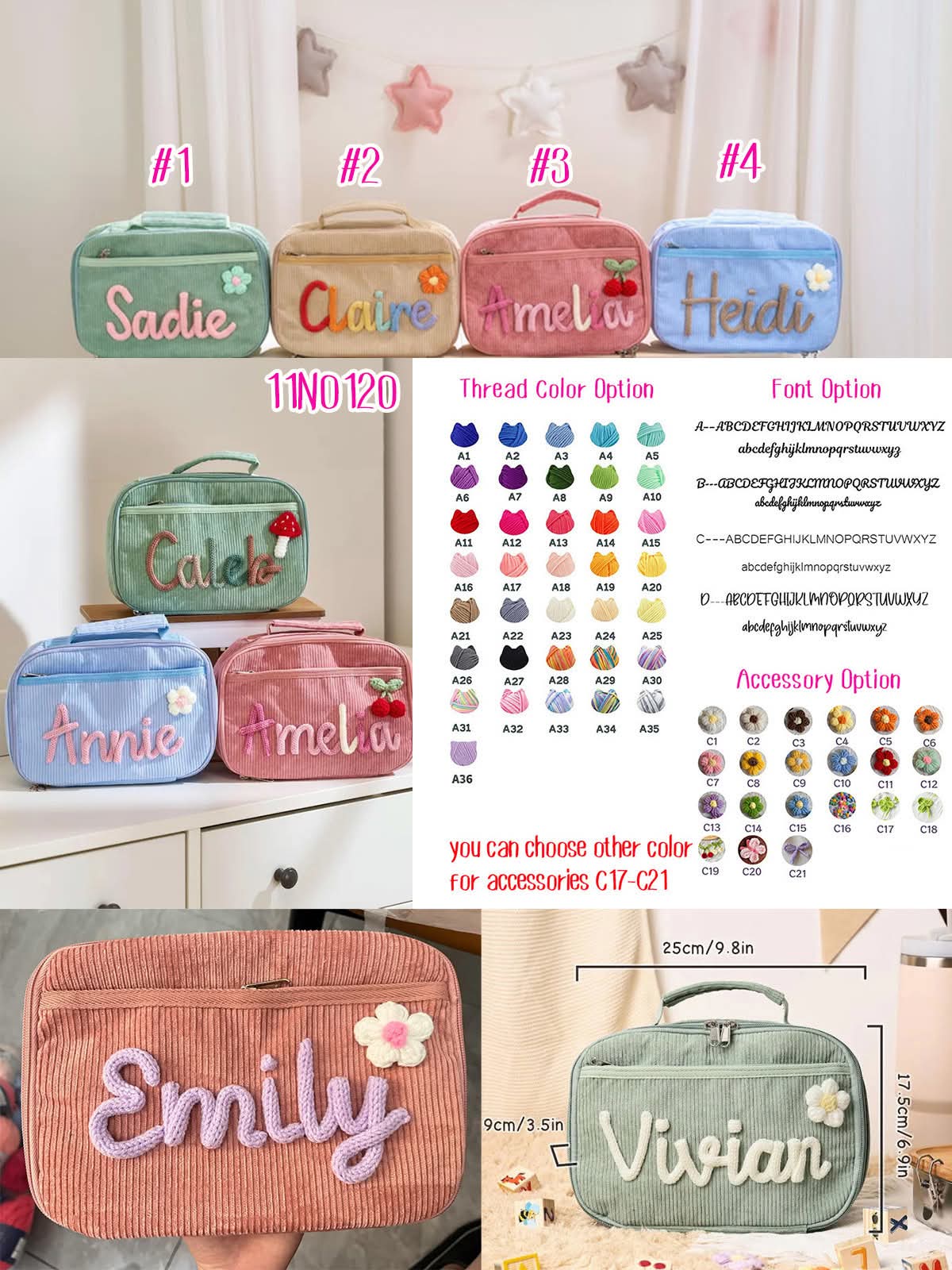 Preorder: Bloom & Bow Matching Lunch Pail