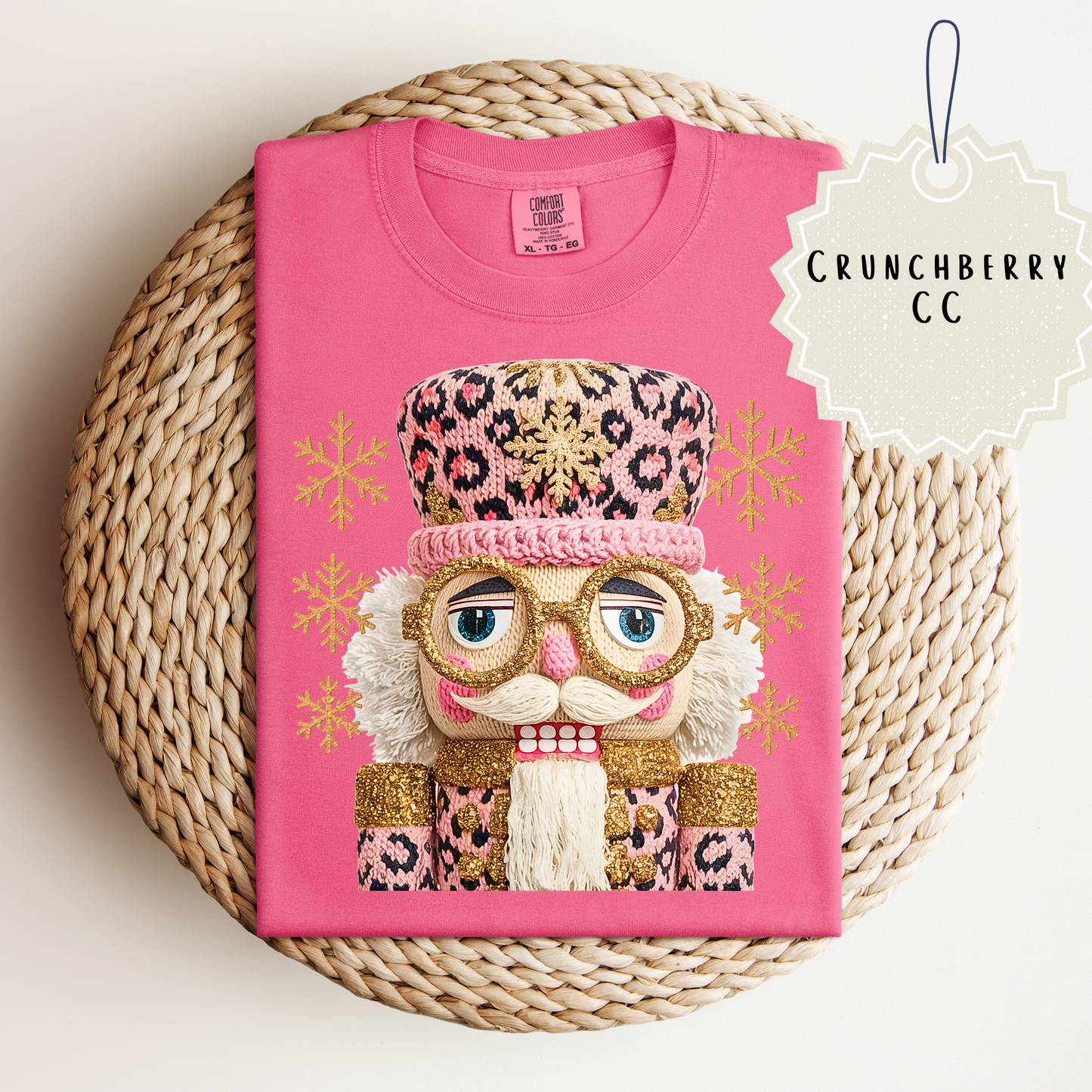 Nutcracker--Glitter Cheetah Tee.