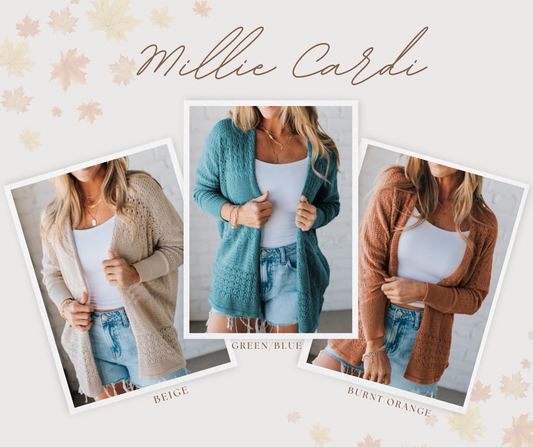 PREORDER: Millie Cardi 10.13.25