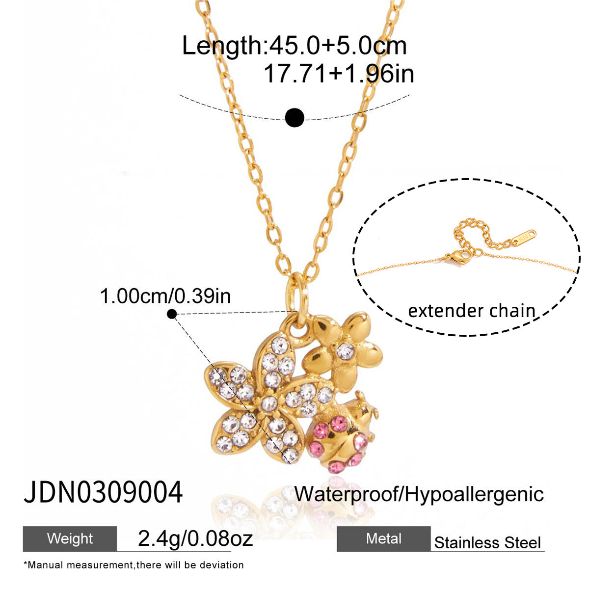 PREORDER: Golden Garden Layered Charm Necklace Set