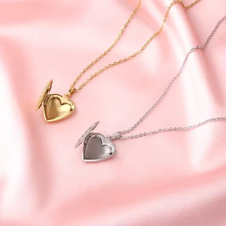 Heart Locket Necklace RTS