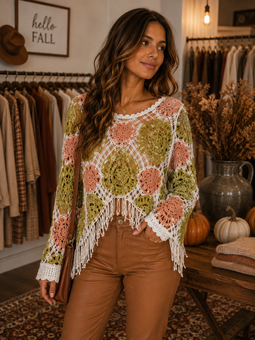 PREORDER: The Rustic Bloom Knit 8.10.26