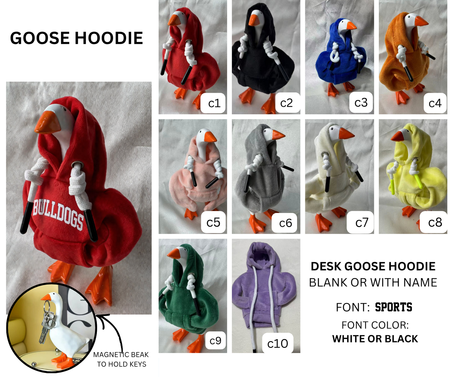 PREORDER: Signature Goose Hoodie RERUN 6.8.26