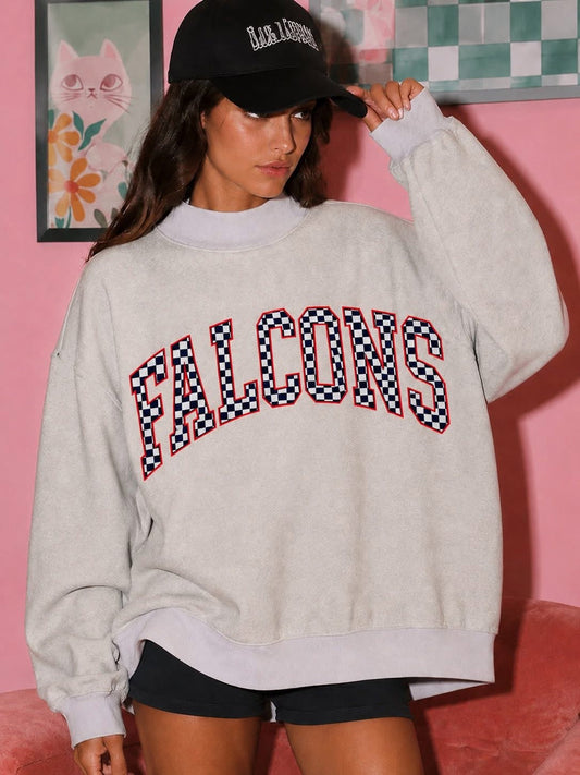 Reversible Varsity Mock Neck Sweater