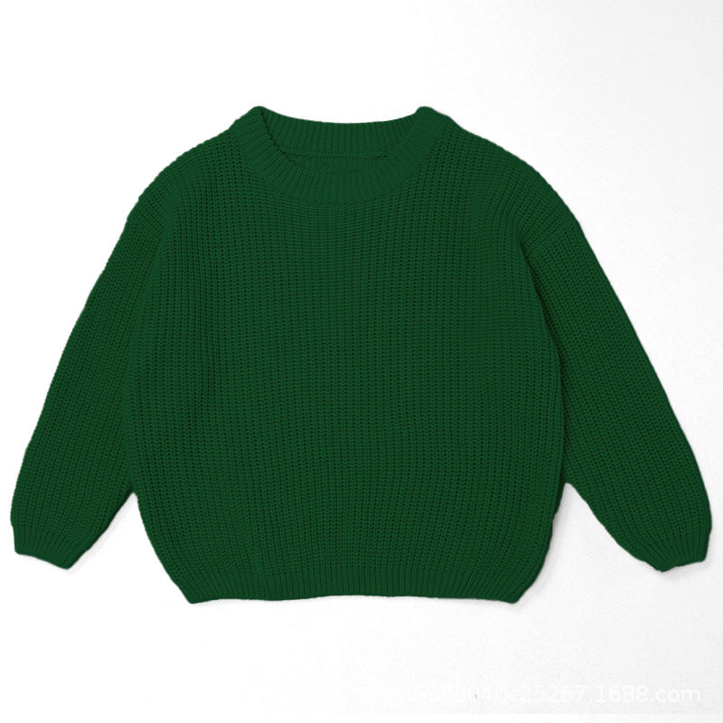 PREORDER: Custom Chunky Knit Oversized Sweater (blank or custom) 10.13.25