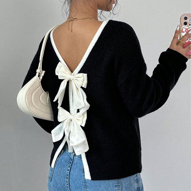 PREORDER: Rerun Dakotah Bow Sweater 11.24.25