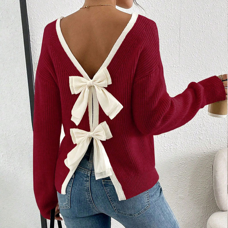 PREORDER: Rerun Dakotah Bow Sweater 11.24.25