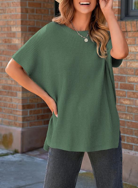 PREORDER: Becks split knit tunic 10.13.25
