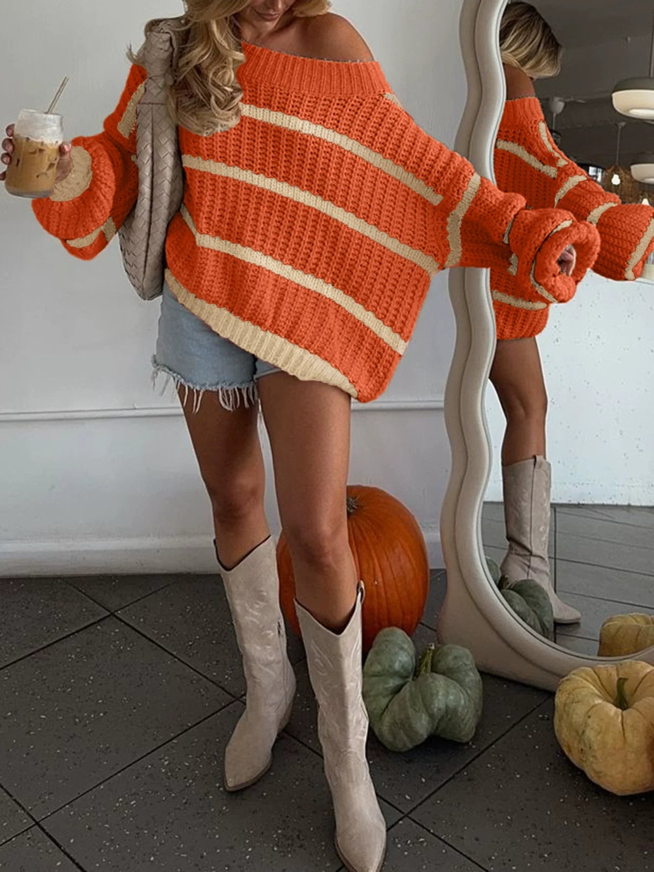 PREORDER: The Fireside Stripe Knit Sweater 8.3.26