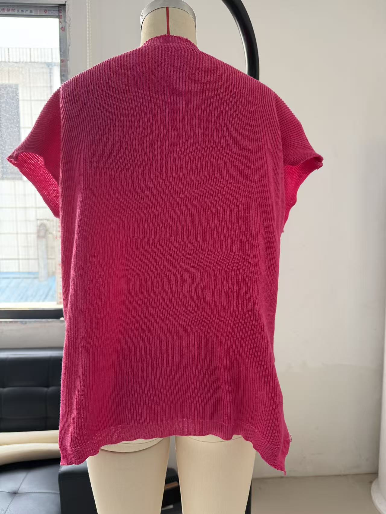 PREORDER: Becks split knit tunic 10.13.25
