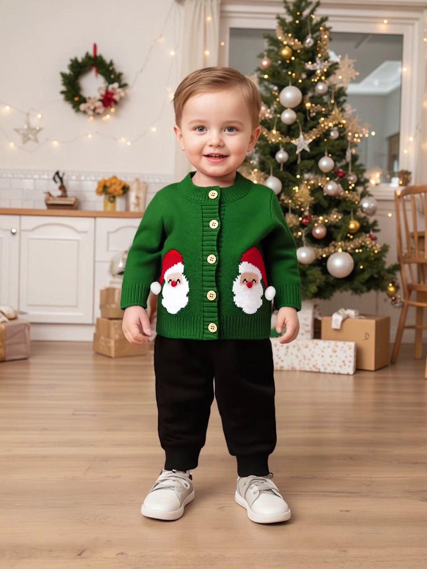 PREORDER: Kids Tree or Santa sweater 10.13.25