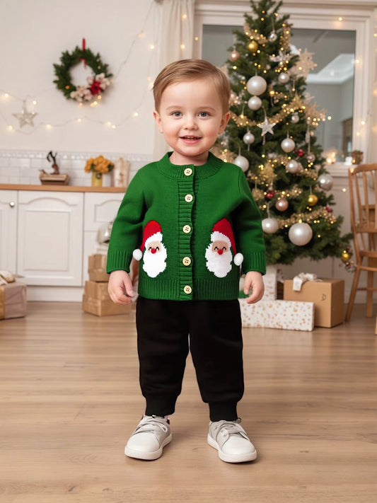 PREORDER: Kids Tree or Santa sweater 10.13.25