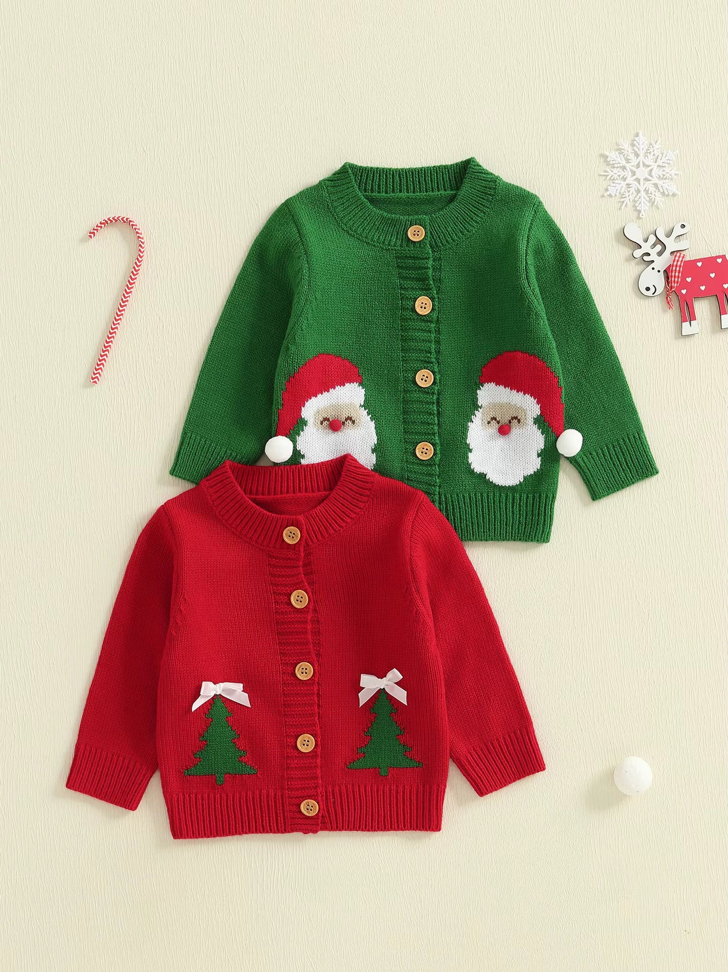 PREORDER: Kids Tree or Santa sweater 10.13.25