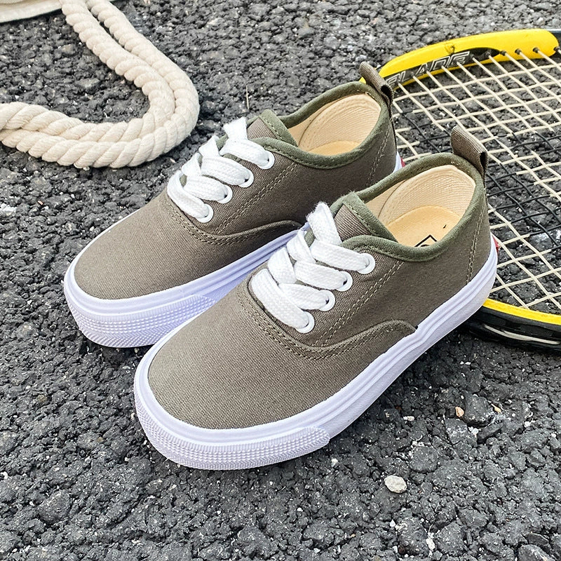 PREORDER: Kid's Canvas Lace-up Shoes  RERUN 7.13.26