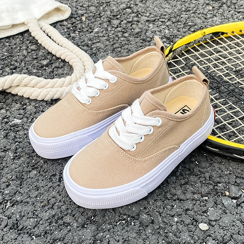 PREORDER: Kid's Canvas Lace-up Shoes  RERUN 7.13.26