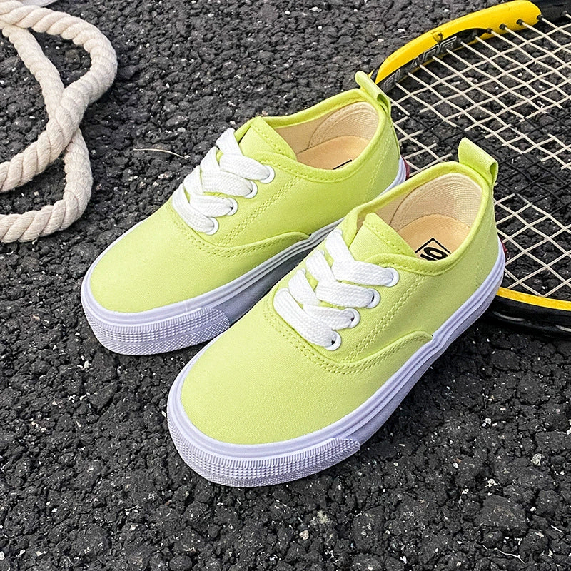 PREORDER: Kid's Canvas Lace-up Shoes  RERUN 7.13.26