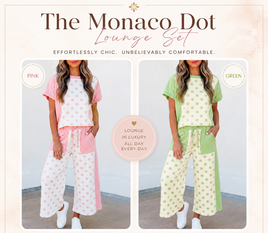 PREORDER: The Monaco Dot Lounge Set 6.15.26