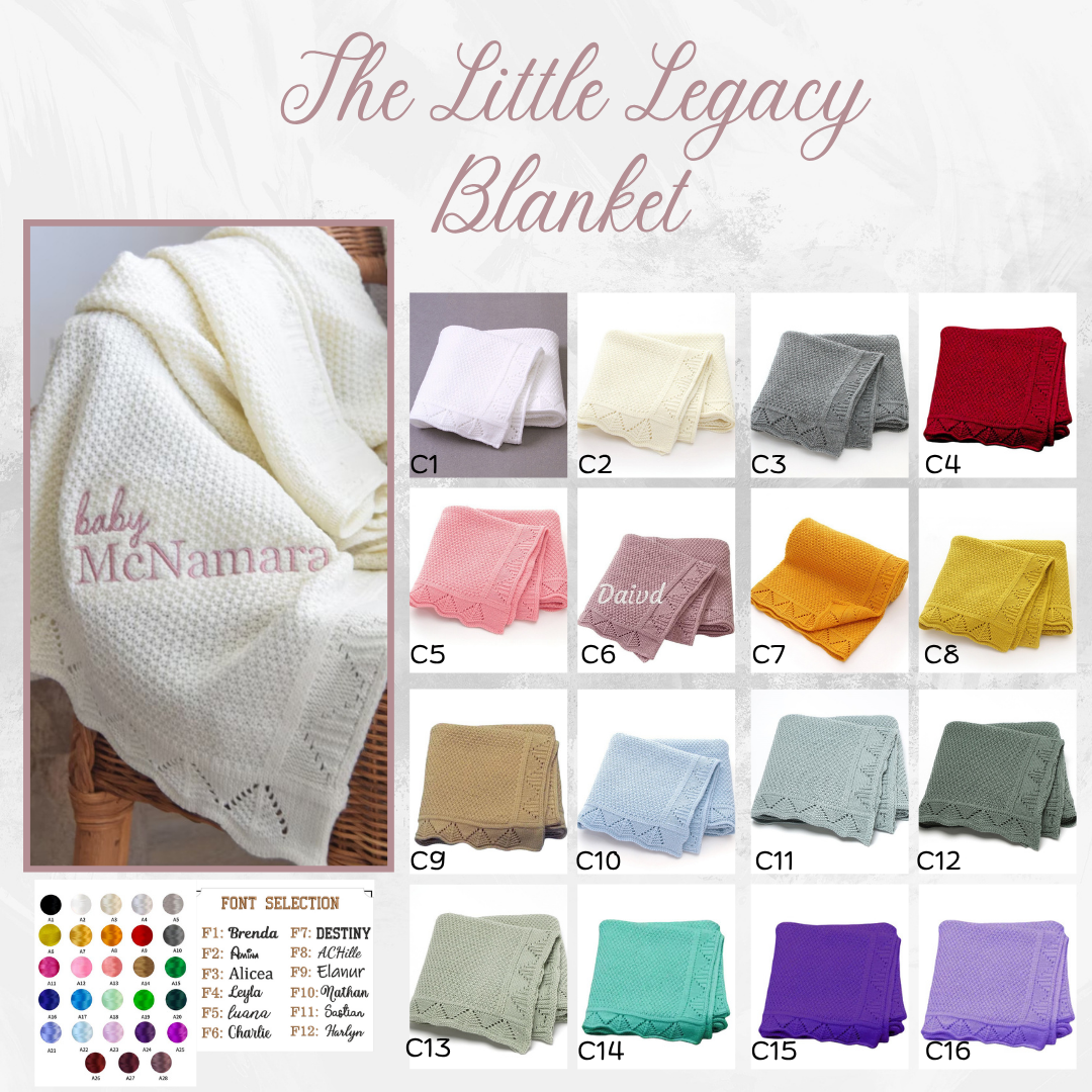 PREORDER: The Little Legacy Blanket 6.8.26