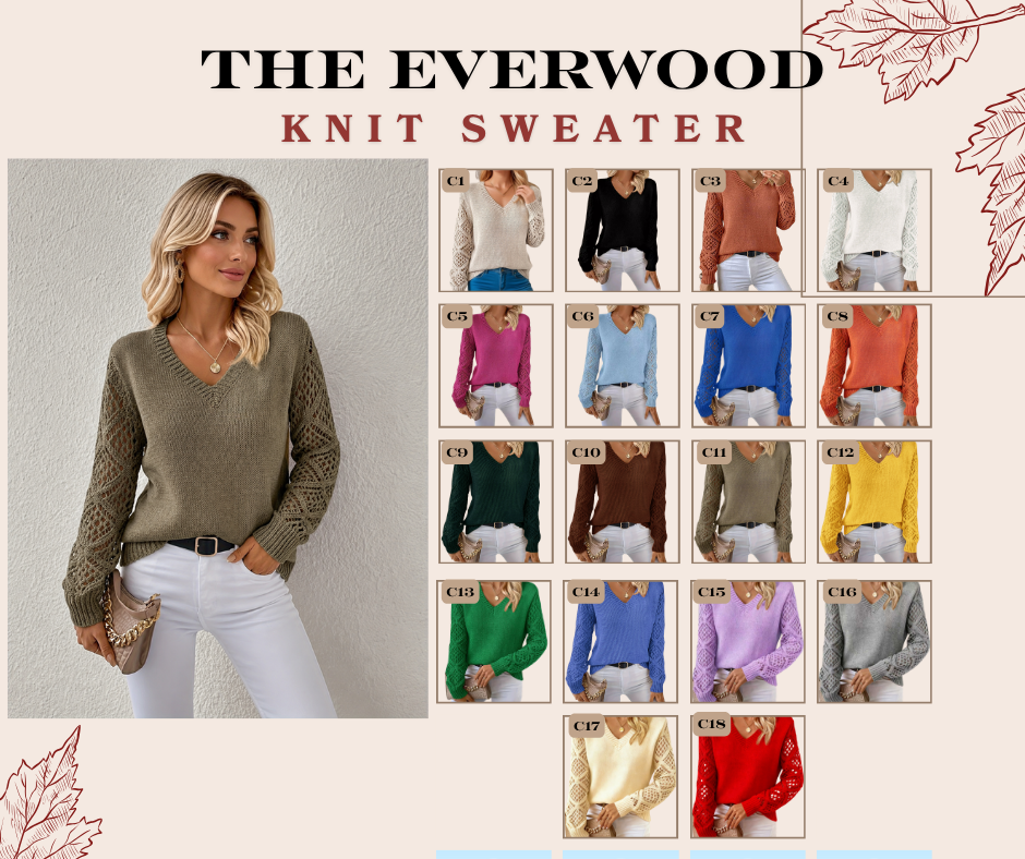 PREORDER: The Everwood Knit Sweater 7.27.26