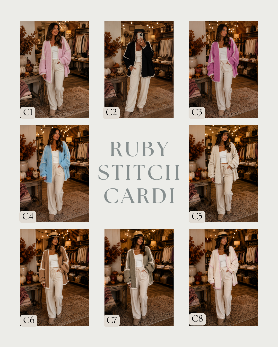 PREORDER: Ruby Stitch Cardi RERUN 8.17.26