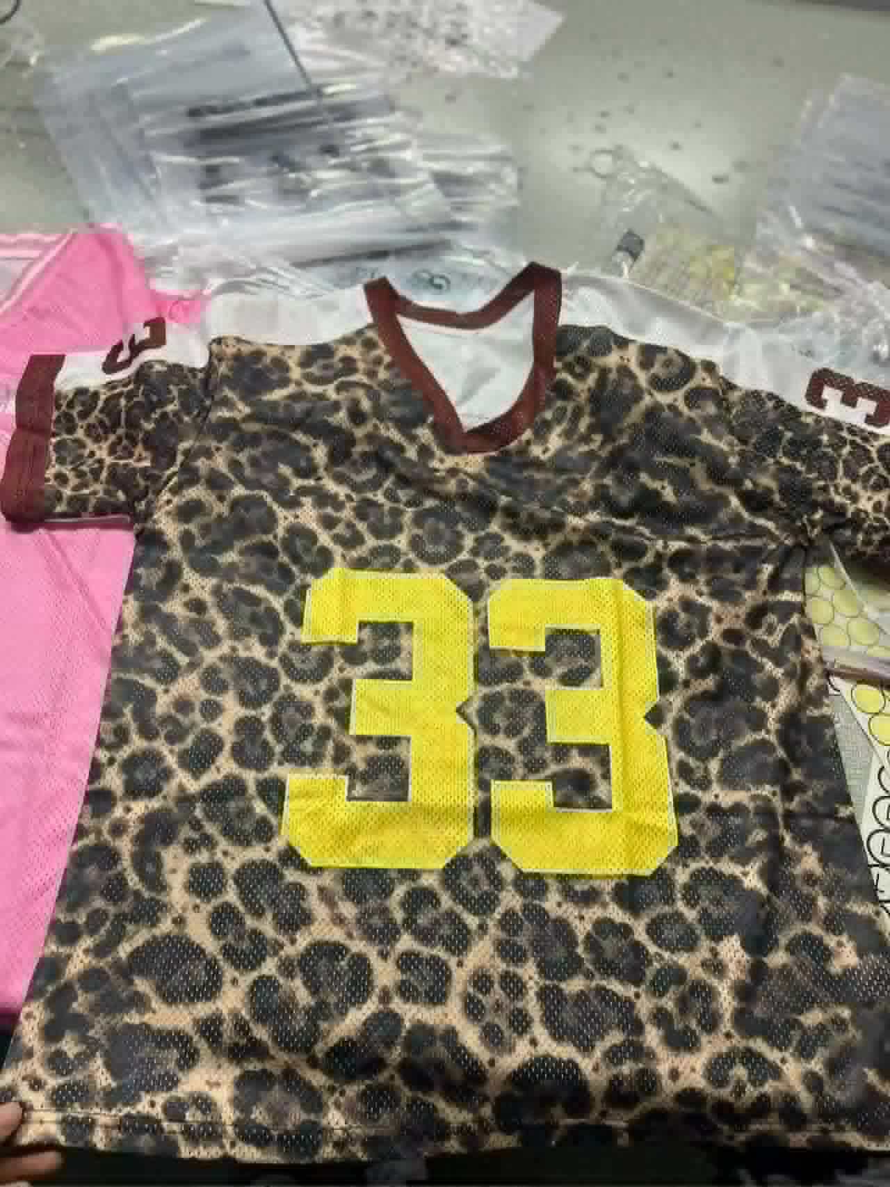 PREORDER: Custom Football Jersey (Front Logo) 7.20.26