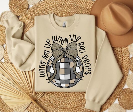 New Year Disco Ball SWEATSHIRT.