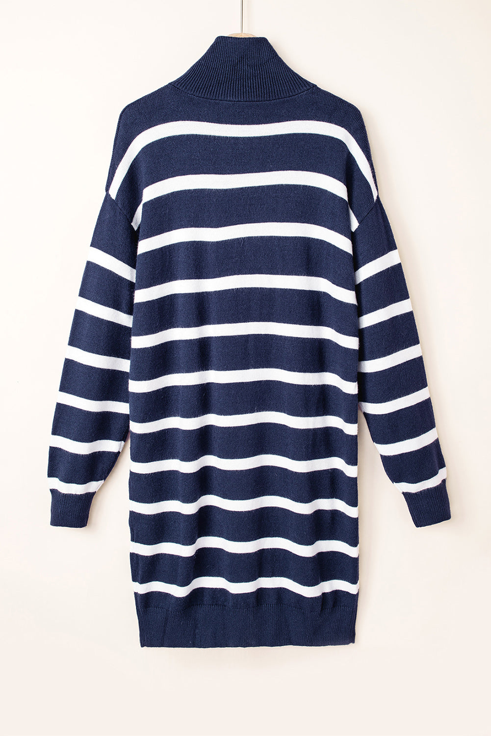 Stripe Zip Collar Dress RTS