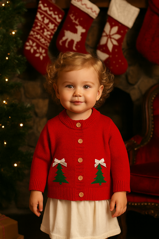 PREORDER: Kids Tree or Santa sweater 10.13.25
