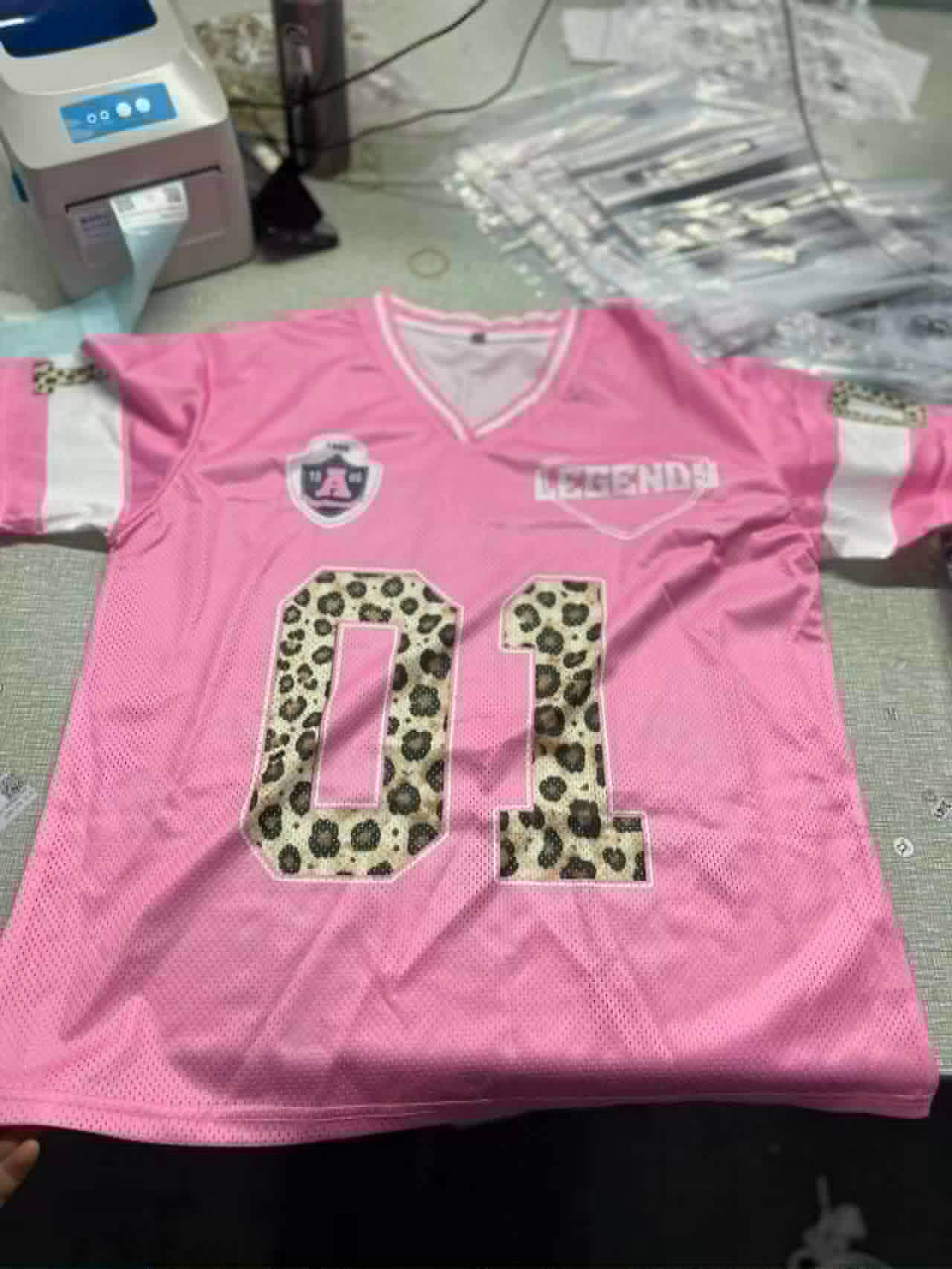 PREORDER: Custom Football Jersey (Front Text) 7.20.26