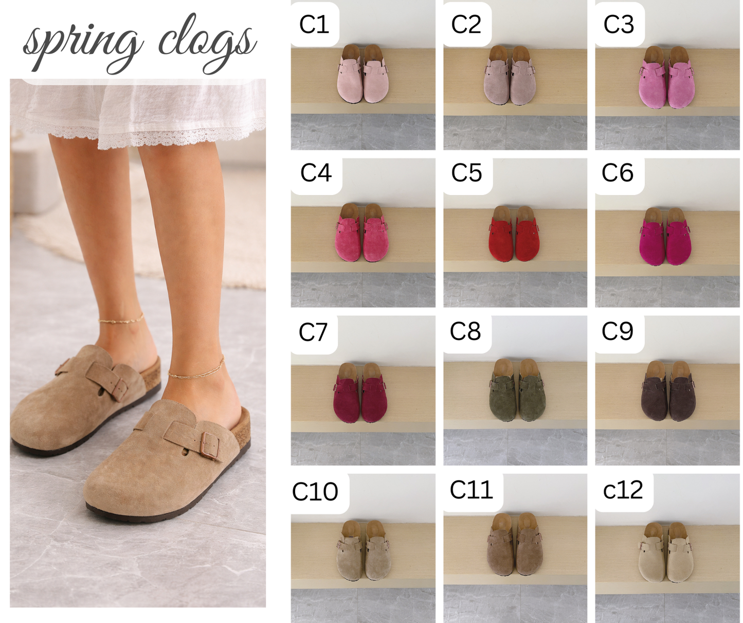 PREORDER: Spring Clogs RERUN  8.3.26