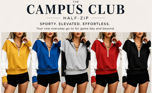 PREORDER: The Campus Club Half-Zip 8.31.26 OSYM