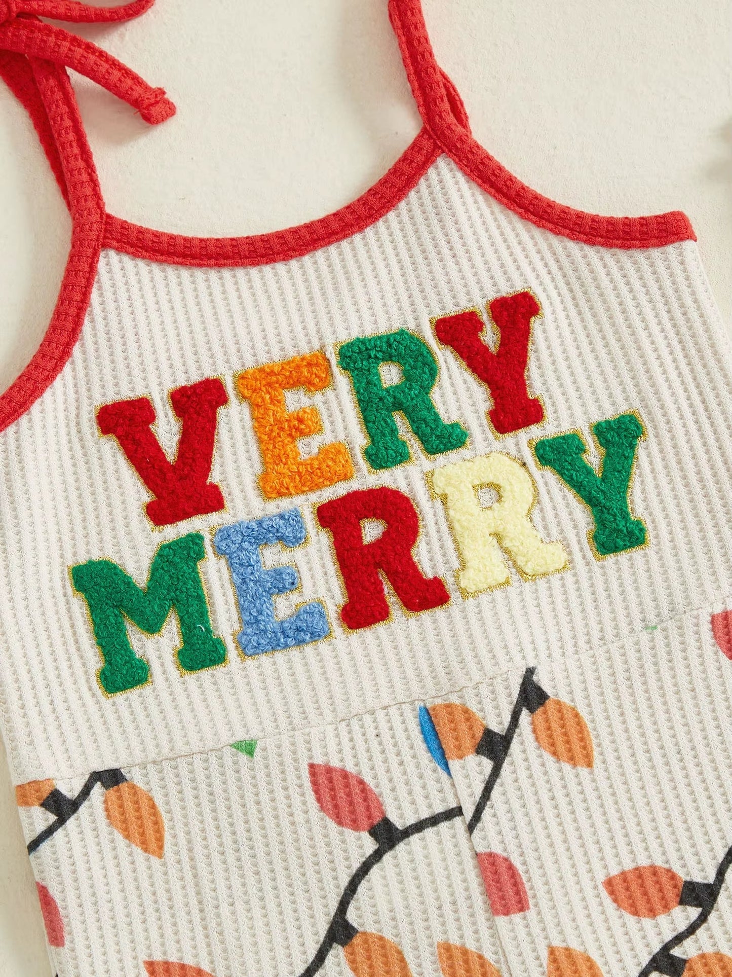 PREORDER: Kids Holiday Romper  10.13.25