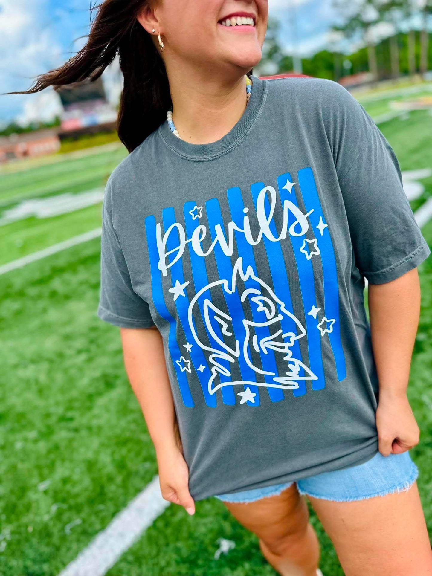 Striped Mascot GAME103 Spirit Wear