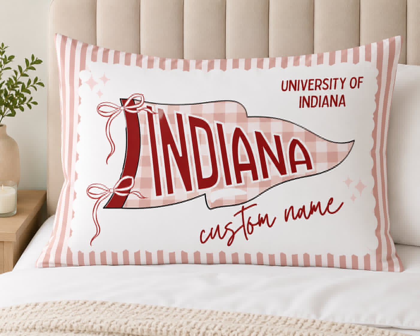 PREORDER: Custom Pennant Flag Pillowcase  7.6.26