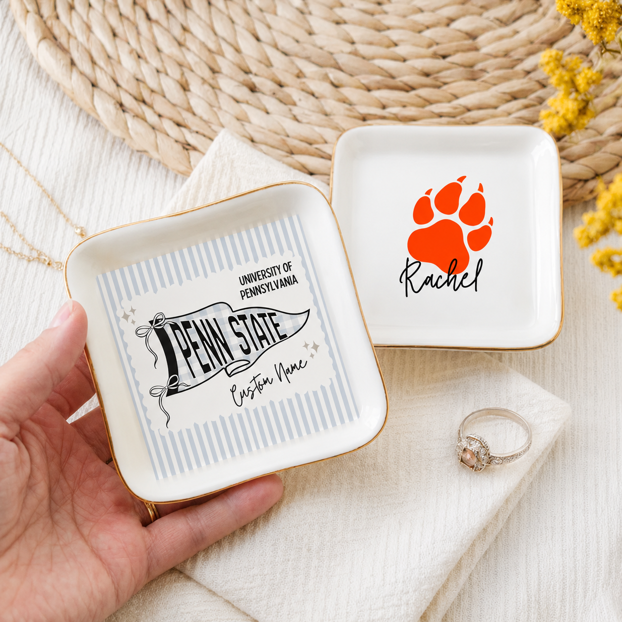 PREORDER: Cherished Moments Photo Trinket Dish (Completely Custom)  7.6.26